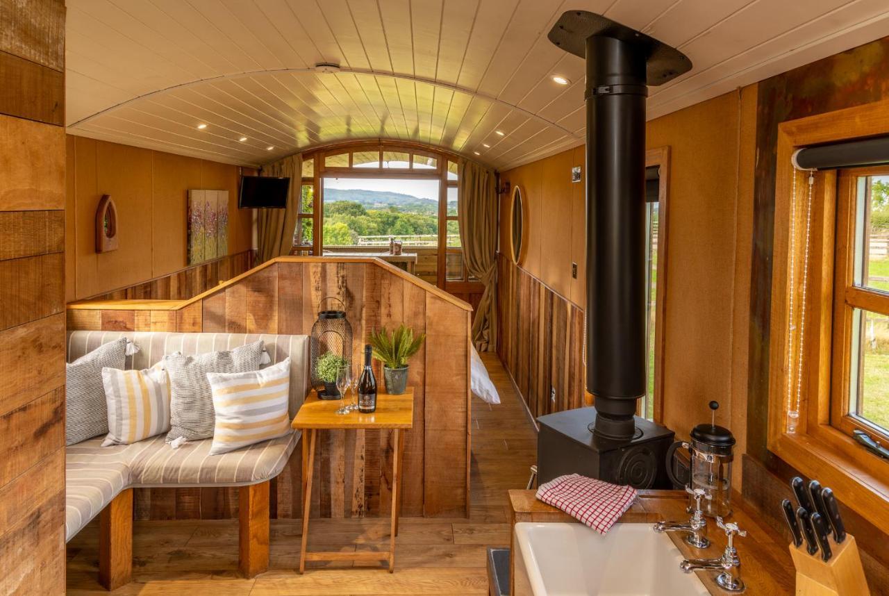 Ashwood Shepherd Hut -Ockeridge Rural Retreats Apartment Worcester Exterior foto